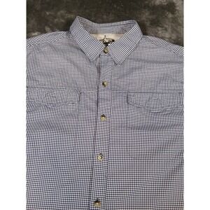 Habit Vented Fishing Shirt  Mens XL Long Sleeve Wicking Pockets  Solar Factor 40